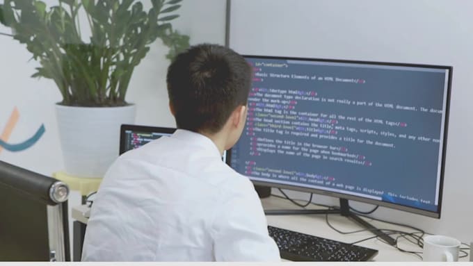 do website development as full stack web developer, front end, backend