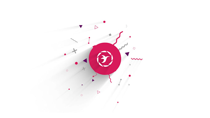 do your minimal shape logo reveal animation