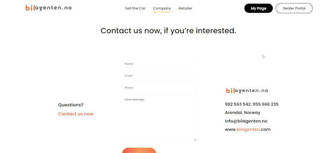 create react website landing pages front end developer