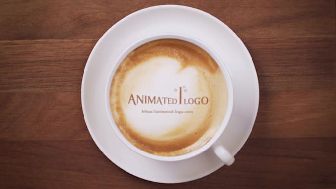 do tea coffee shop cafeteria eatery logo animated video advertisement