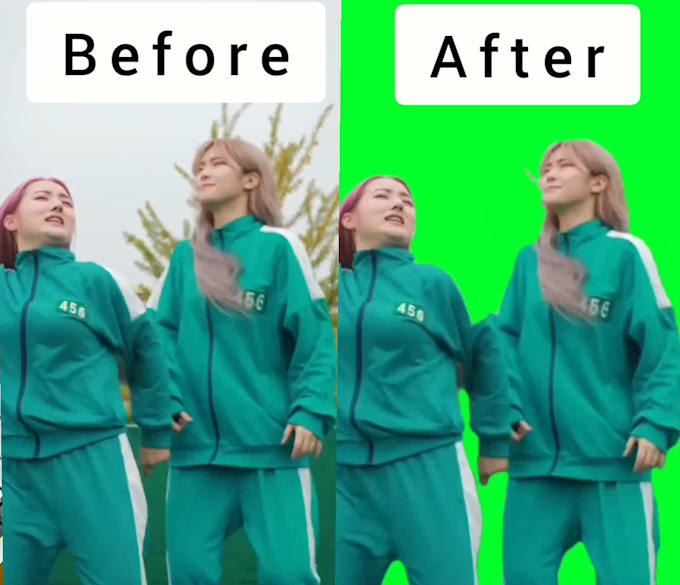 remove any video background change