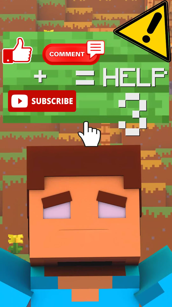 do a animated minecraft short or tiktok