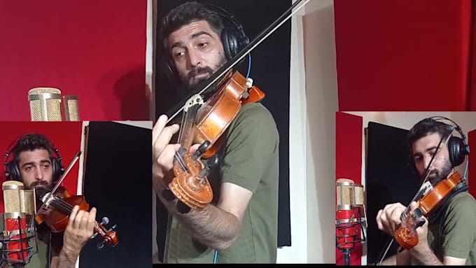 record violin, viola and string section for any projects