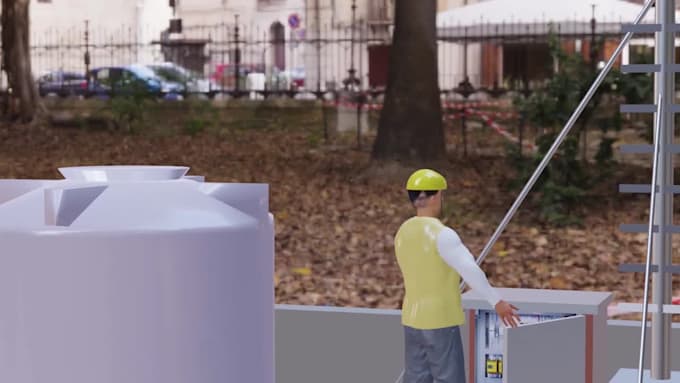 create industrial 3d animation