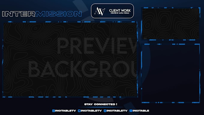 create custom stream screens and overlays