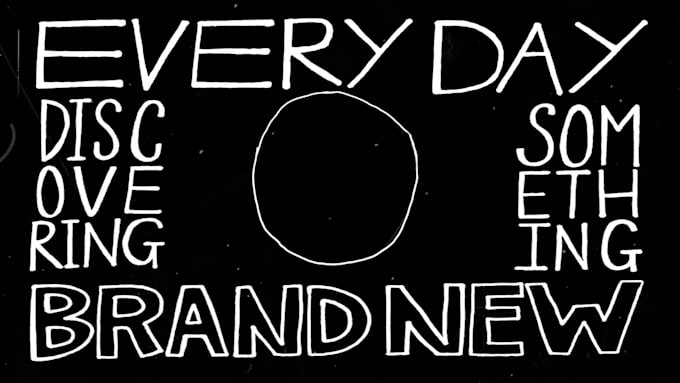 create animated lyric video