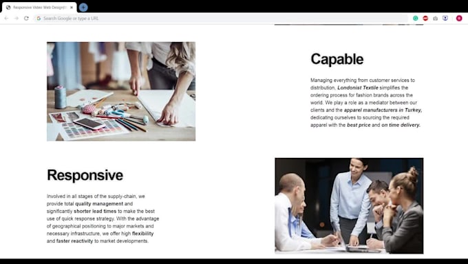 design html css based website for you