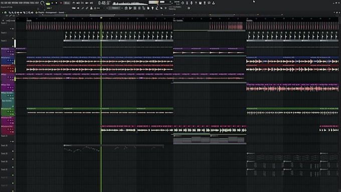 make an electronic, funk, trap or hip hop style beat