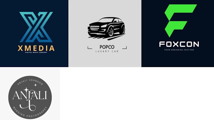 Design modern minimalist logo with source fill by Dandydesignsweb | Fiverr