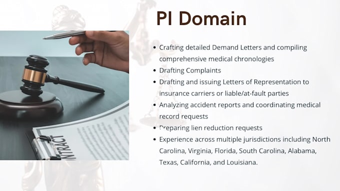 create a personal injury demand letter