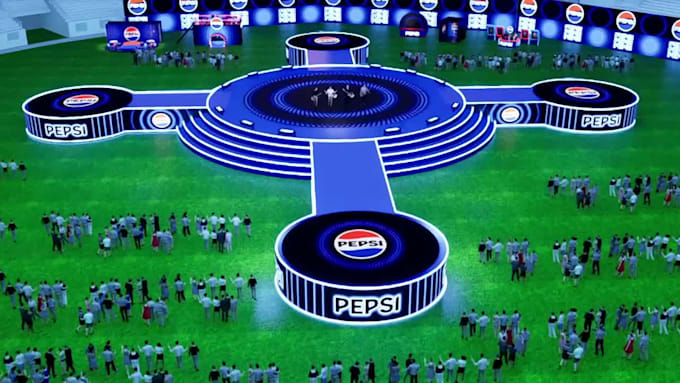 make corporate event and 3d stage design and concert designs