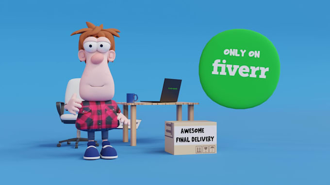 do professional 3d animation videos and designs