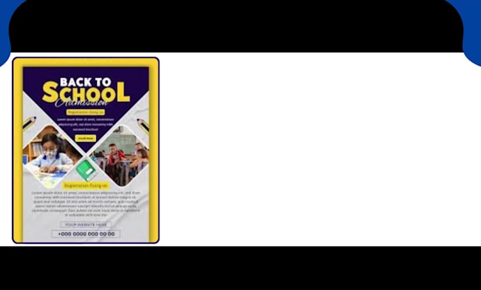 back to school menus flyers brochures business cards and social media posts