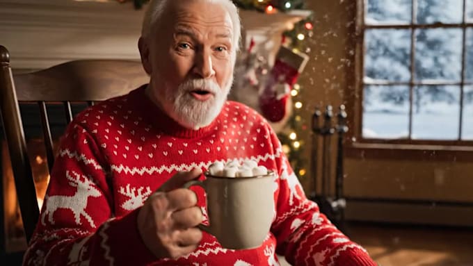 create a personalized video greeting with your message