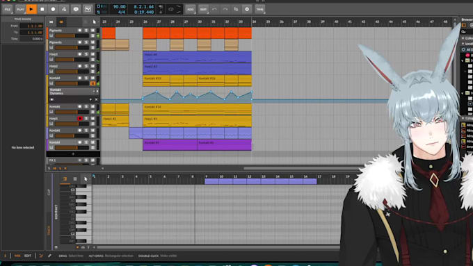 create bgm for your vtuber live streams or videos