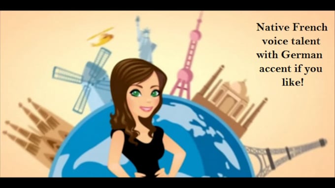 do the best female french voice over for you