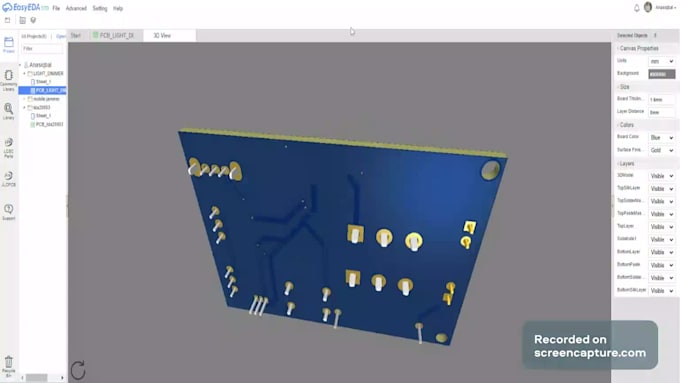 Make pcb layout, pcb design and circuit schematic by U_efd7f73f5720 ...