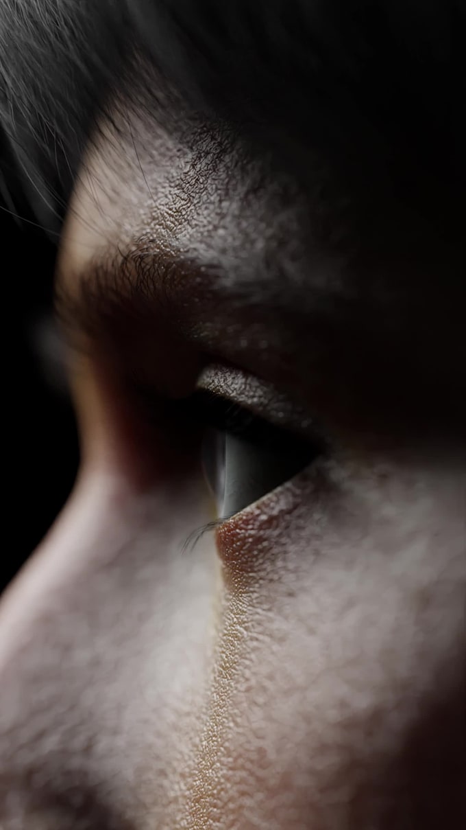 create a realistic human model with blender and cc4