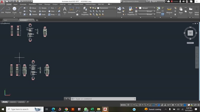 make 2d and 3d drawings at autocad