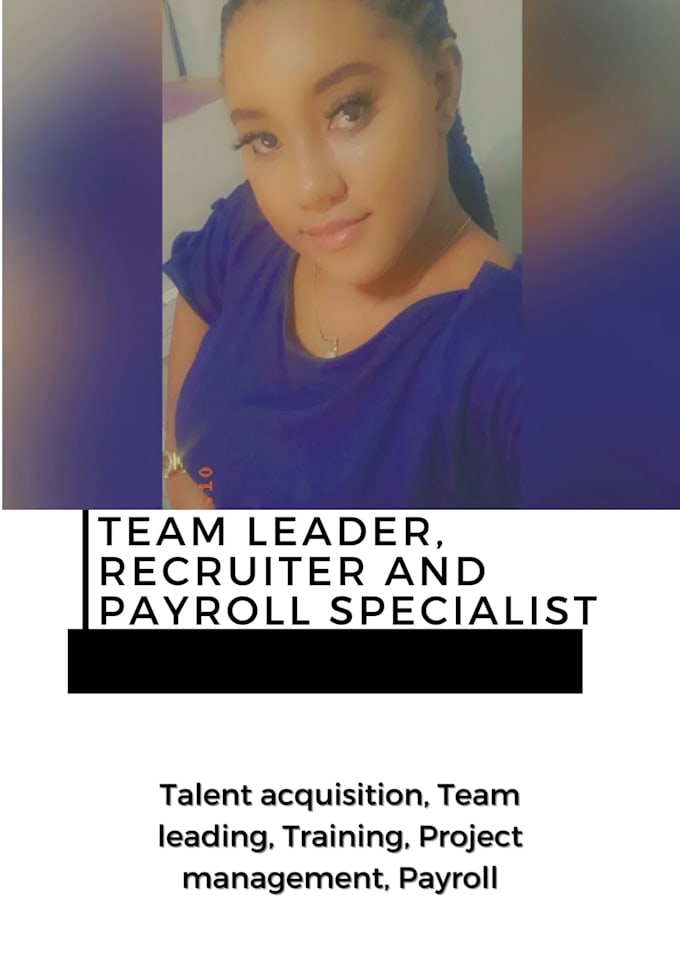 be your call centre team leader, recruiter and trainer