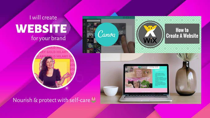 create a website for your brand