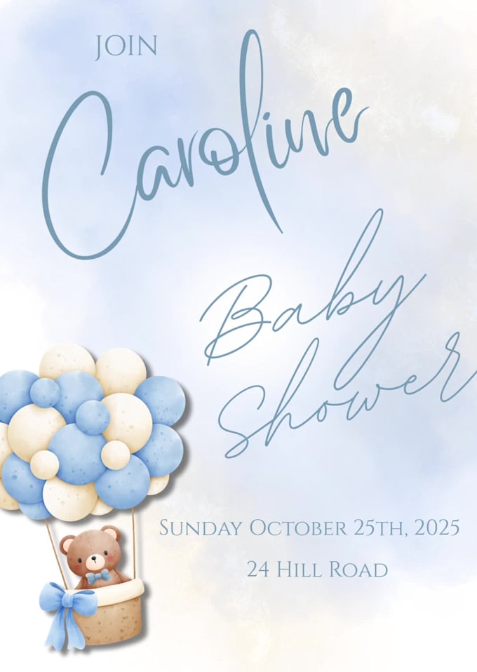 create a unique design for your baby flyer