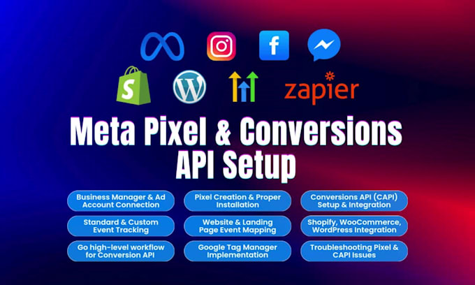 setup meta pixel and conversions API setup