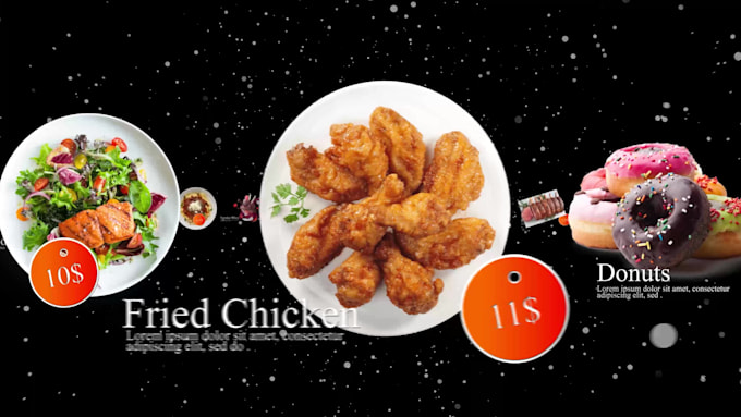 create a delectable food menu promotion for your restaurant
