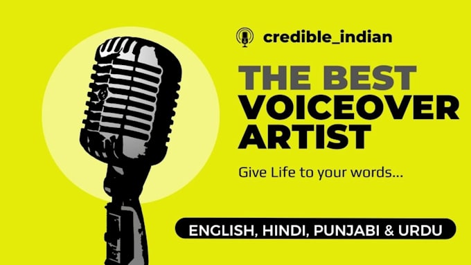 provide the most budget friendly hindi voice over to make your content viral