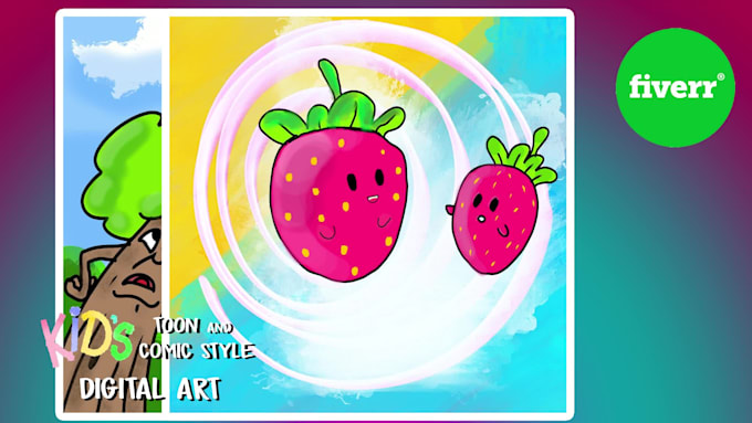 draw you stylized digital art