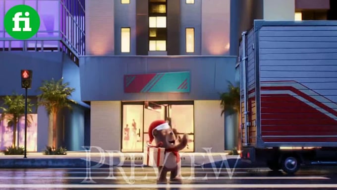 make teddy santa christmas greeting
