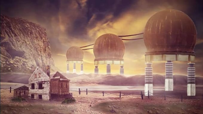make you enviroment matte painting