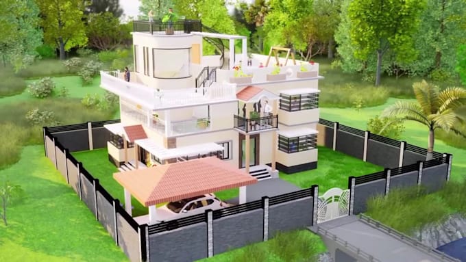 do 3d modeling and rendering