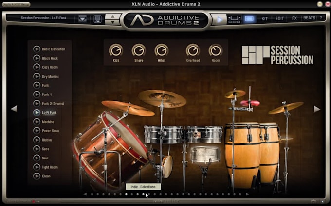 program and compose midi drums for your songs