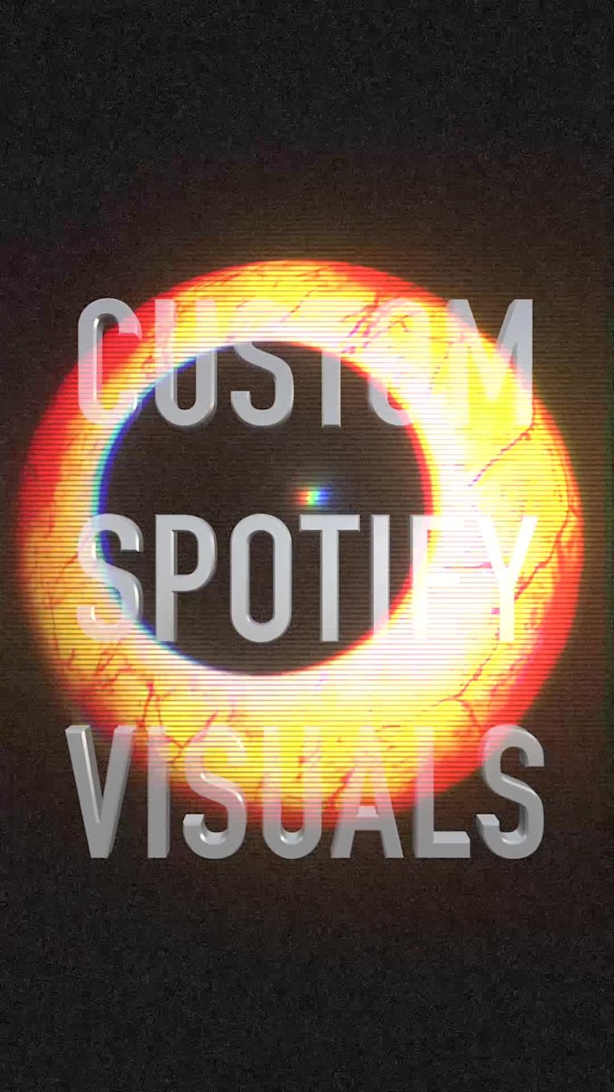 Create eye popping 3d video loops for your spotify by Richard808 Fiverr