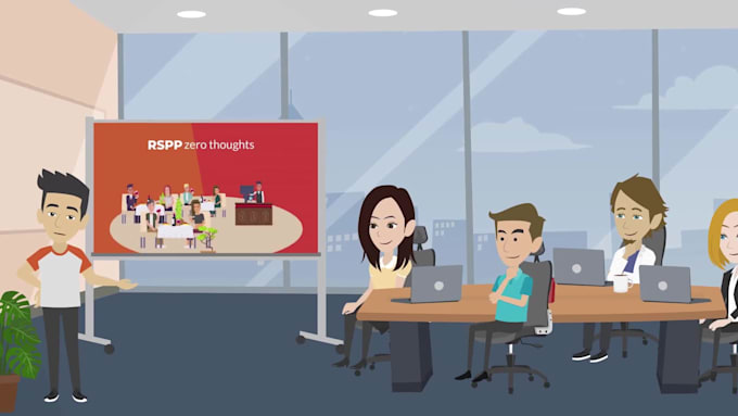 create 2d animated explainer video or 2d animation video