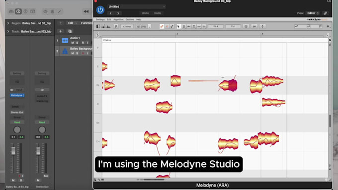 tune your vocals using melodyne