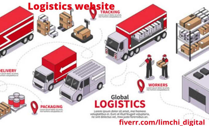 logistics website, dispatch, trucking, freight, shipping website