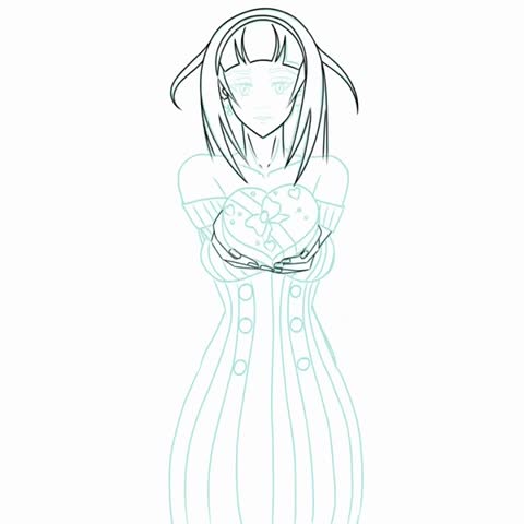 draw 2d anime style illustrations