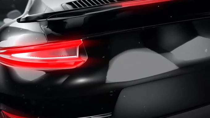 create amazing sport car racing logo intro