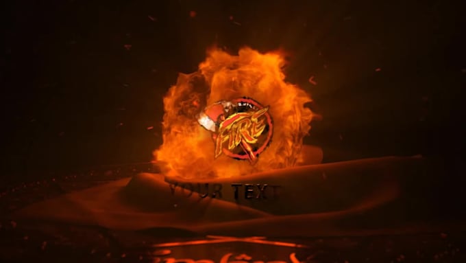 make cinematic gaming logo reveal opener