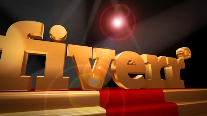 Create This Red Carpet Gold Stage 3d Logo Animation By Trialhuni