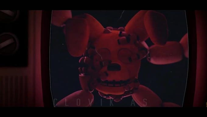 do 3d posters of horror, exclusively fnaf for you