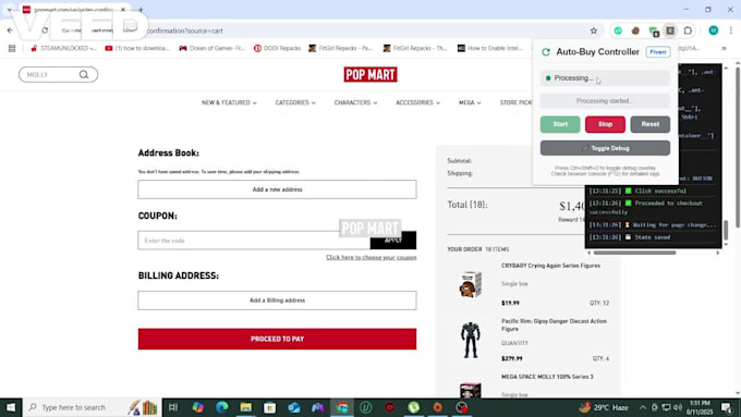 develop a custom chrome extension, for automation, data scraper and web tools