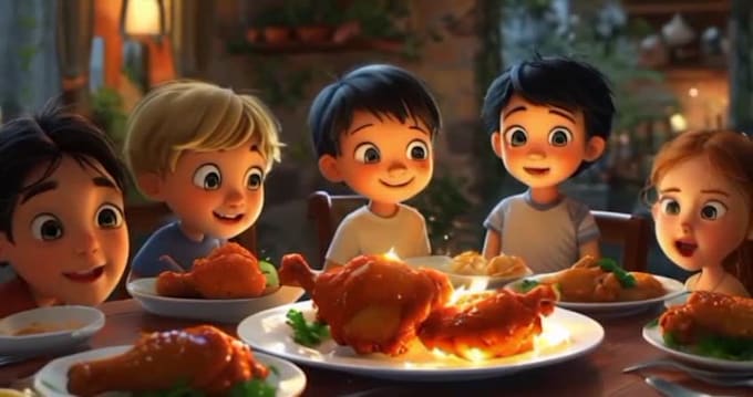 create 3d animated kids videos