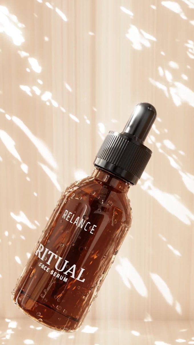create realistic 3d renders and animation for your cosmetics