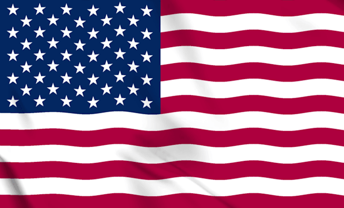 create an animated flag with your logo, text, image