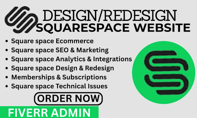 pro squarespace developer, fast, modern website design and redesign in 12 hours