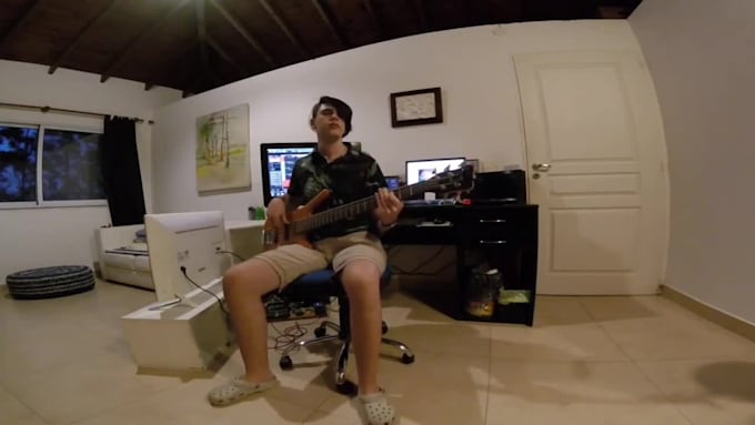 record bass for your songs or tracks
