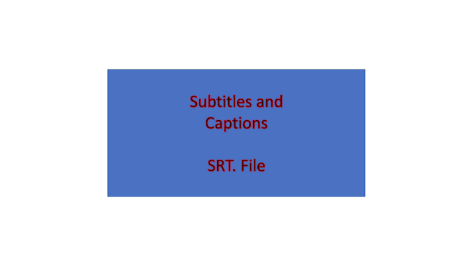 add captions or subtitles to your video